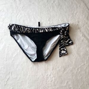 Alex Marie Zebra Bikini Bottom Sz 16 NWT